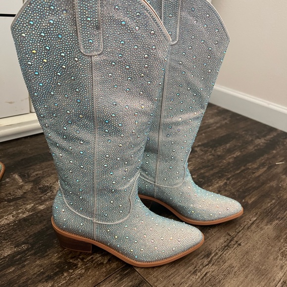 Rhinestone Cowgirl Boots - Picture 2 of 4